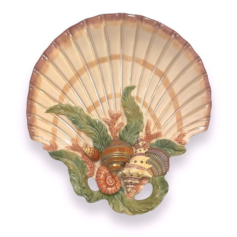 Vintage Fitz and Floyd Oceana Shell Dish
